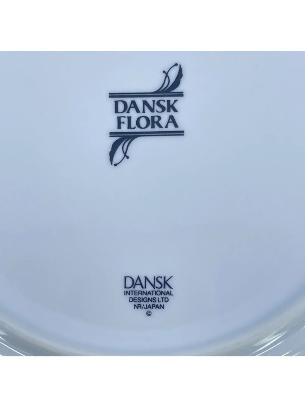vintage dansk flora juniper dinner plate made in japan